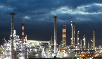 Oil Industry - refinery factory