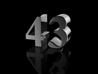 number 43