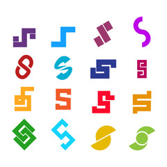 S Lettering - Isolated On White Background - Vector Illustration, Graphic Design, Editable For Your Design