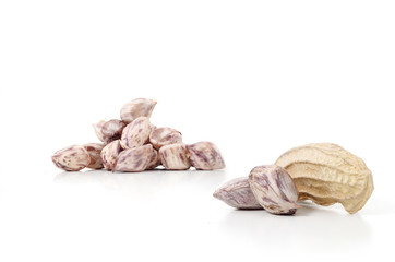 peanut isolated on white background