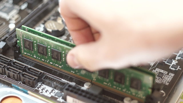 Removing ddr 3 memory of motherboard