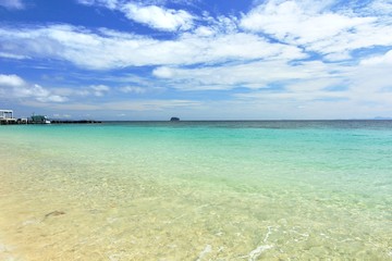 Paradise beach in Koh maiton island , phuket ,Thailand