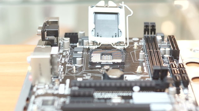 Installing central processor unit into motherboard, cpu socket