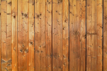 Fototapeta premium Bretterwand in Mittelbraun