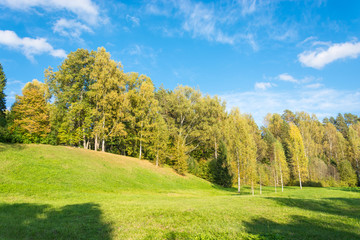 The beginning of autumn.