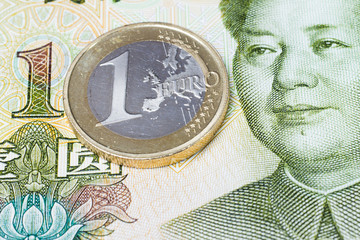 Euro und chinesischer Yuan