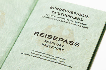 Alter Reisepass Bundesrepublik Deutschland