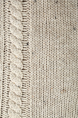 Knitting texture, close up