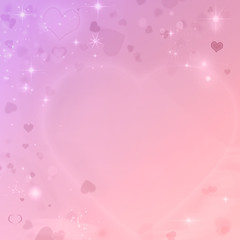Colorful valentines background