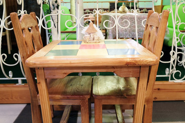 Interior children's cafe