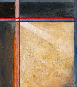an abstract painting