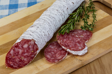 Fuet sausage