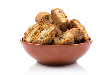 Cantuccini alla mandorla, italian cookies
