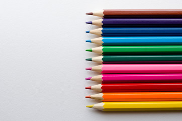 colored pencils