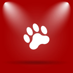 Paw print icon