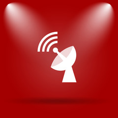 Wireless antenna icon
