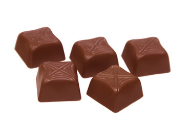 five chocolates