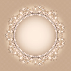 Filigree vector brayn frame
