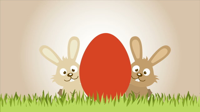 Easetr eggs, Video animation, HD 1080