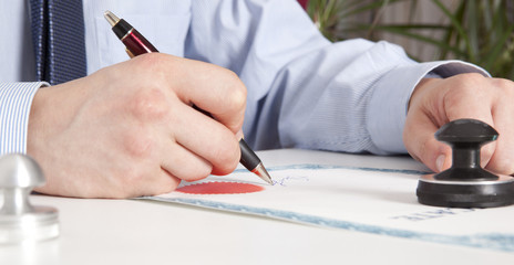 Lawyer, notary