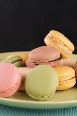 Colorful macaroons