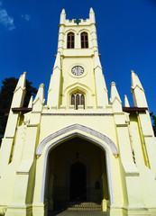 Famous Christ Church Shimla, Himachal Pradesh