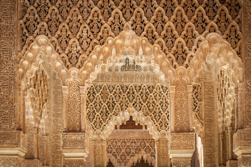 Islamic Palace Interior - obrazy, fototapety, plakaty