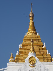 Fototapeta premium Estupa budista en Mingun (Myanmar)