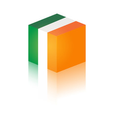 Vector Irish Flag in Modern Design