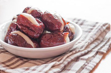 Sweet Jujube with moji dough.