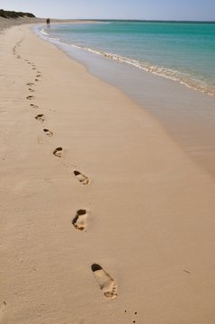 Footsteps In The Sand