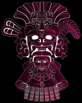 Maya - Yum Kaax 2 - Pink & Black