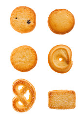 Cookie isolated on white background