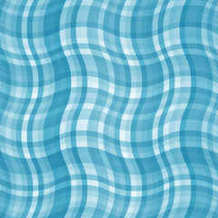 Blue waves background tablecloth