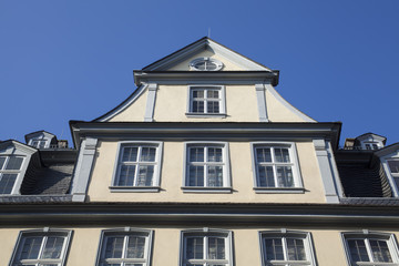Fototapeta na wymiar Goethe house in Frankfurt