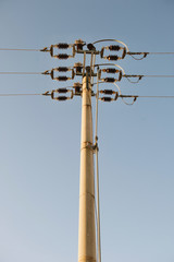 Electricity pole