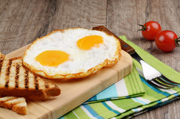Pan Fried eggs
