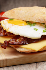 Fried egg sandwich