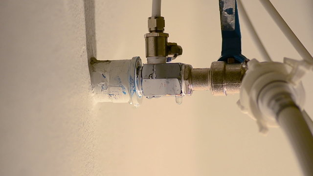 repairing faucet