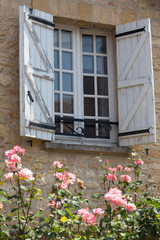 Fototapeta na wymiar Charming French Window
