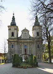 Church of the Transfiguration in Paradyz. Poland