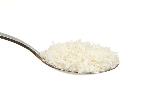 Coconut Flour On A Teaspoon