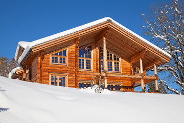 Winter in alps