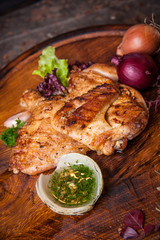 Мясо на гриле