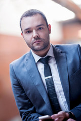 business man at the office