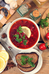 portion of soup