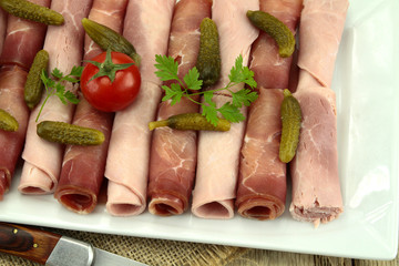 assortiment de jambon