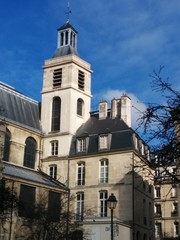 Fototapeta na wymiar Church of Le marais