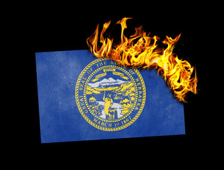 Flag burning - Nebraska