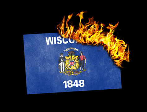 Flag burning - Wisconsin